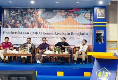 Pelaku UMKM Gembira, Kemenkeu Satu Bengkulu Sosialisasikan Teknik Berdagang