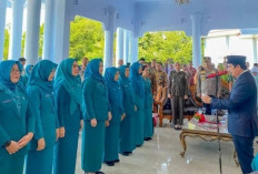 Dorong Sinergi dan Pemberdayaan Keluarga, TP PKK Bengkulu Utara Masa Bhakti 2025-2030 Dikukuhkan