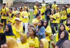 Golkar Bengkulu Gelar Senam Massal Untuk Mempererat Kebersamaan dan Pecahkan Rekor MURI