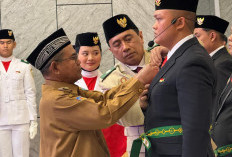 Wakil Bupati Bengkulu Utara Lantik 7 Pelaksana Duta Pancasila Paskibraka Indonesia 2025-2029