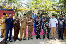 Presmian Jalan Rabat Beton Yang Dikerjakan Lanal Provinsi Bengkulu