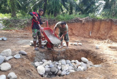 Tanpa Tanggal Merah, Satgas TMMD Ke-124 Kodim 0408/BS Terus Bekerja