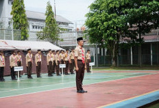 60 Warga Binaan Berpakaian Pramuka Lengkap Ikuti Perkemahan Satya Darma Bhakti