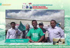 BSI Maslahat Gelar Livestreaming Pelepasan Truk Bantuan Langsung ke Palestina oleh Tim BSI Maslahat