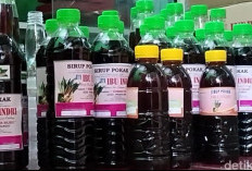 Segarnya Sirup Pokak, Minuman Tradisional Khas Pasuruan Menghadirkan Aneka Rasa Rempah. Cocok Dinikmati Saat C