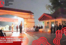 Pemkab BU Gelar Apel Kehormatan dan Renungan Suci di TMP Ratu Samban