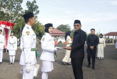 Bupati Seluma Bubarkan Paskibraka 2024