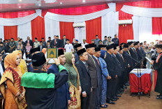 35 Anggota Dewan Perwakilan Rakyat Daerah (DPRD) Kota Bengkulu Periode 2024-2029 Dilantik