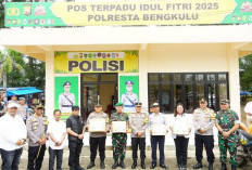 Pantau Posko, Walikota : Kota Bengkulu Aman dan Nyaman, Siap Sambut Idulfitri 1446 H