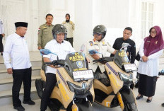 Walikota Bengkulu Fasilitasi Satpol PP dengan Armada Motor dan Hoverboard