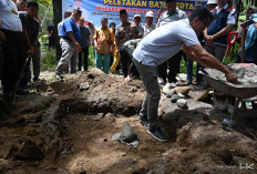 Kolaborasi TJSL, Hutama Karya dan HKI Bangun Jembatan Gantung di Padang Pariaman