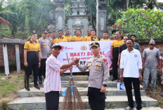 Bakti Religi di Kampung Pancasila Menyambut Hari Bhayangkara ke - 79