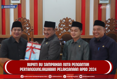 Bupati Bengkulu Utara Sampaikan Nota Pengantar Pertanggungjawaban Pelaksanaan APBD Tahun 2024