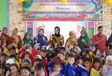 Bunda PAUD Bengkulu Utara Dukung Kreativitas Anak Lewat Lomba Mewarnai