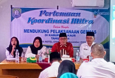 Dinas Kesehatan Kabupaten Kaur Gelar Pertemuan Koordinasi Mitra Dukungan Pelaksanaan GERMAS 2024