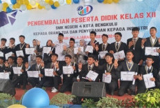 SMK Negeri 4 Kota Bengkulu Kembalikan 203 Orang Siswa Kelas XII Kepada Orang Tua dan ke Industri