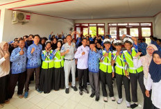 Jasa Raharja Cabang Bengkulu Lakukan   Sosialisasi di SMPN 26 Bengkulu Utara