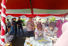 Polres Gelar Pasar Murah, Dagangan Habis Diserbu Masyarakat