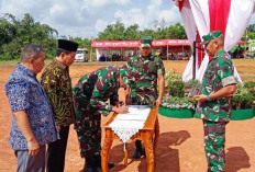 TNI Manunggal Masuk Desa di Talang Sebaris Ditutup