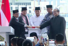 Presiden Prabowo Resmikan Terowongan Silaturahim Sepanjang 28,3 Meter