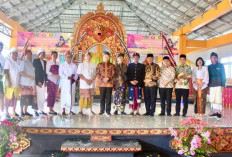 Utsawa Dharmagita Tingkat Provinsi Semangat Beragama Berkobar di Pura Mura Dipa Lingkar Barat Kota Bengkulu