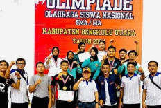 Ini Nama Pemenangnya, 65 Pelajar Bengkulu Utara Ikuti Olimpiade Olahraga Siswa Nasional