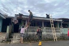 Kodim 0423 Berkolaborasi Dengan Baznas Bengkulu Utara Rehab Rumah Warga Penyandang Disabilitas