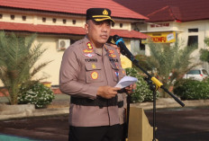 Kapolres Kaur Pimpin Upacara PTDH Terhadap Briptu BN, Berikut Pesan Kapolres