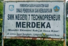 SMKN 7 Technopreneur Merdeka Kaur Minta Bantuan Pembangunan Pagar Sekolah