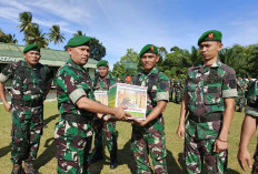 Apel Keberangkatan Cuti, Ini Pesan Dandim 0408/BS