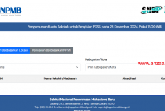 Cara Lihat Pengumuman Kuota Sekolah SNBP 2025 Via Situs SNPMB