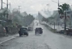 Hujan Deras Guyur Kota Bengkulu, Warga Diminta Selalu Berhati-hati