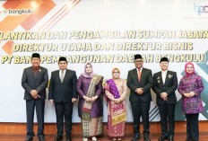 Beni Harjono Resmi Jabat Direktur Utama Bank Bengkulu