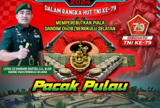 HUT TNI Kodim 0408 BS Kaur Laksanakan Road Race Tingkat Sumbagsel