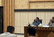 Sekda BU Hadiri Rakor Penanganan Dampak Pendangkalan Alur Pulau Baai dan Distribusi Logistik ke Pulau Enggano