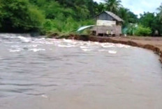 Warga Was-was Abrasi Sungai Rindu Hati