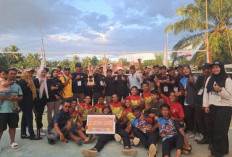 Tim Voli Padang Rambun Juarai Bos Muda Cup