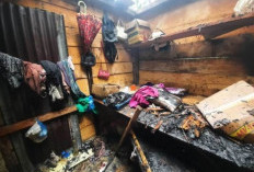 Istri Mandi, Rumah  Warga Lubuk Gadis Terbakar