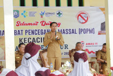 Pemda Kaur Dukung Generasi Sehat, Cerdas dan Bebas Cacingan, POPM di SDN 79 Kaur 