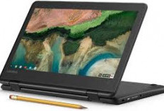 Lenovo Chromebook 300e, Laptop Murah yang Bisa Dilipat 360 Derajat dan Memiliki Layar Sentuh