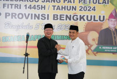 Gubernur Rohidin Mersyah Hadiri Halal Bihalal Ikatan Jang Pat Petulai (IKJPP) Bengkulu