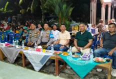 Pastikan Turnamen Berjalan Tertib dan Lancar, Polsek Air Besi Amankan Bulu Tangkis CUP Desa Tanjung Agung