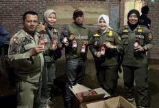 Satpol PP Bengkulu Selatan Razia Miras di Warem