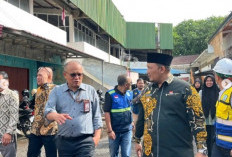 KPK Apresiasi Progres Proyek Renovasi Pasar Barukoto Bengkulu