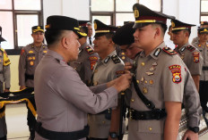 Kapolres Kaur Pimpin Sertijab Pejabat Polres