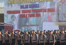 Polda Bengkulu Kerahkan 707 Personel untuk Pengamanan Pemilu 2024