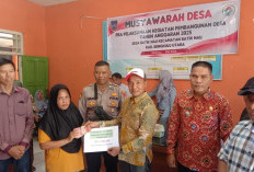 Batik Nau Telah Salurkan BLT DD dan Titik Nol Pembangunan