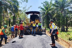 814 Meter Jalan Kampung Bahari Diaspal