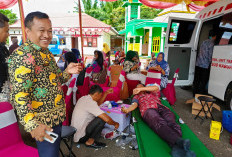 Hari Kejaksaan RI ke - 80, Kejari Kaur Gelar Cek Kesehatan Gratis, Pemasang KB dan Donor Darah