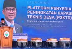 Kunjungi Bengkulu Utara, Mendes PDTT RI Launching Platform P2KTD